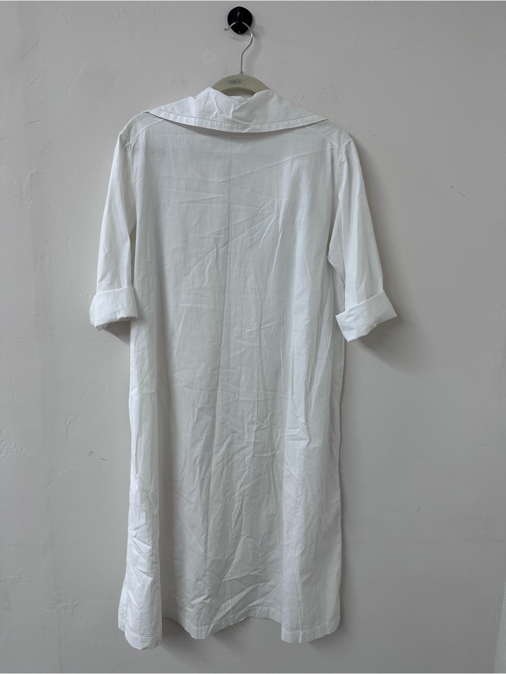 White Cotton Tunic dress - Picture 6 of 8